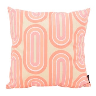 NOVÉE Pastel Waves Kussenhoes | 45x45 cm | Katoen/Polyester