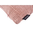 Chenille Stripe Roze Kussenhoes | 45x45 cm | Polyester