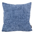 Chenille Stripe Blauw Kussenhoes | 45x45 cm | Polyester