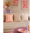 Pastel Lines Kussenhoes | 45x45 cm | Katoen/Polyester