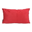 Velvet Swirl Rood/Wit Kussenhoes | 30x50 cm | Polyester