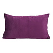 Velvet Swirl Okergeel/Aubergine Kussenhoes | 30x50 cm | Polyester