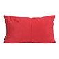 Sierkussen Velvet Swirl Rood/Wit | 30 x 50 cm | Polyester