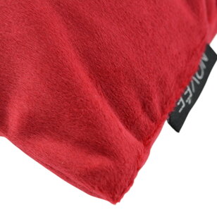Sierkussen Velvet Swirl Rood/Wit | 30 x 50 cm | Polyester