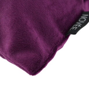 Sierkussen Velvet Swirl Okergeel/Aubergine | 30 x 50 cm | Polyester