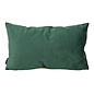 Sierkussen Velvet Swirl Okergeel/Intens Groen | 30 x 50 cm | Polyester