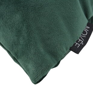 Sierkussen Velvet Swirl Okergeel/Intens Groen | 30 x 50 cm | Polyester