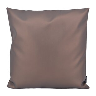 Metallic Copper Kussenhoes | 45x45 cm | PVC/PU Leder