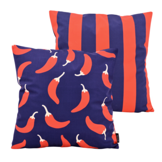 NOVÉE Sierkussen Hot Line | 45x45 cm | Katoen/Polyester