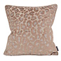 Leopard Taupe/Grijs Kussenhoes | 45x45 cm | Velvet/Polyester