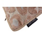 Leopard Taupe/Grijs Kussenhoes | 45x45 cm | Velvet/Polyester