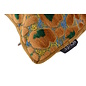 Leopard Goudbruin/Groen Kussenhoes | 45x45 cm | Velvet/Polyester