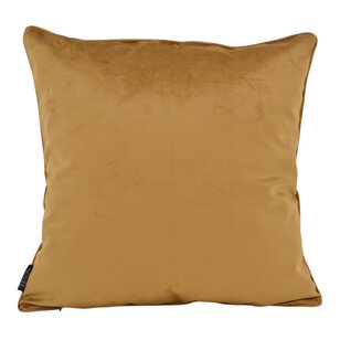 Leopard Goudbruin/Groen Kussenhoes | 45x45 cm | Velvet/Polyester