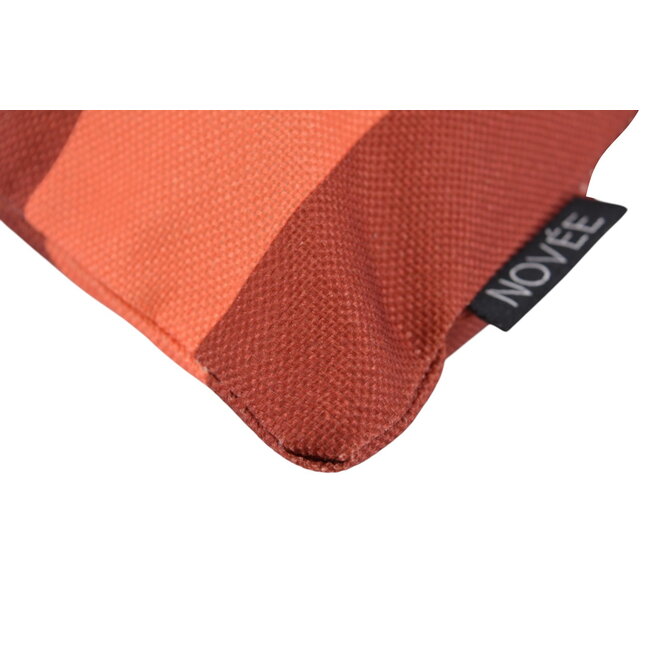 Retro Stripe Rouge Kussenhoes | 30x50 cm | Katoen/Linnen