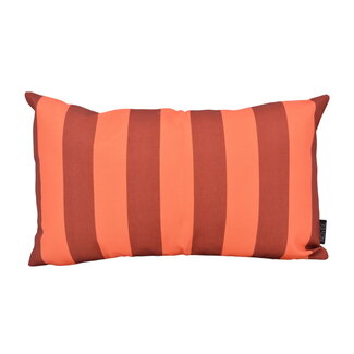 NOVÉE Retro Stripe Rouge Kussenhoes | 30x50 cm | Katoen/Linnen