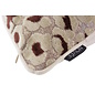 Leopard Crème/Bruin Kussenhoes | 45x45 cm | Velvet/Polyester