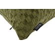 Chenille Checker Groen Kussenhoes | 45x45 cm | Polyester