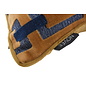 Chain Bruin/Blauw Kussenhoes | 45x45 cm | Velvet/Polyester
