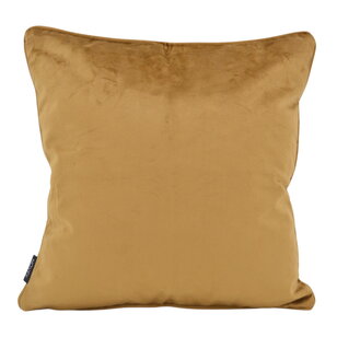 Chain Bruin/Blauw Kussenhoes | 45x45 cm | Velvet/Polyester