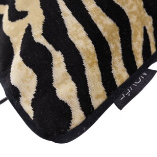 Zebra Muse Kussenhoes | 45x45 cm | Velvet/Polyester