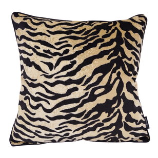 Zebra Muse Kussenhoes | 45x45 cm | Velvet/Polyester