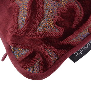 Heritage Burgundy Kussenhoes | 45x45 cm | Velvet/Polyester