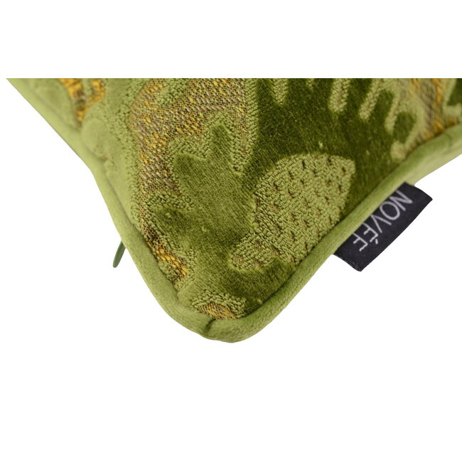 Heritage Olive Kussenhoes | 45x45 cm | Velvet/Polyester