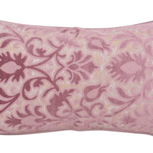 Heritage Pink Kussenhoes | 30x50 cm | Velvet/Polyester