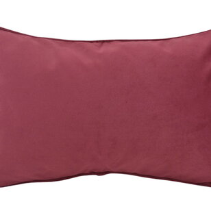 Heritage Burgundy Kussenhoes | 30x50 cm | Velvet/Polyester
