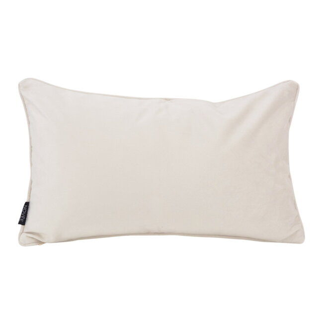 Heritage Ivory Kussenhoes | 30x50 cm | Velvet/Polyester
