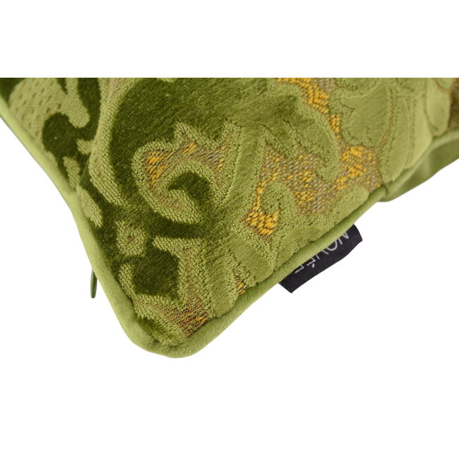 Heritage Olive Kussenhoes | 30x50 cm | Velvet/Polyester