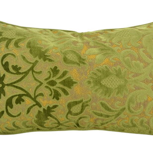 Heritage Olive Kussenhoes | 30x50 cm | Velvet/Polyester