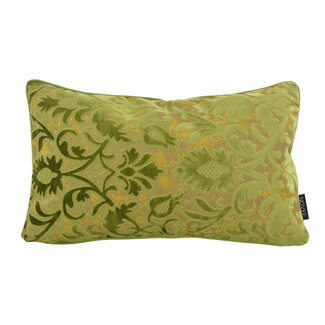 NOVÉE Heritage Olive Kussenhoes | 30x50 cm | Velvet/Polyester