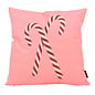 Sweet Candy Cane Kussenhoes | 45x45 cm | Katoen/Polyester