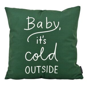 Cold Outside Kussenhoes | 45x45 cm | Katoen/Polyester