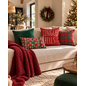Sierkussen Glow Tartan | 30 x 50 cm | Polyester