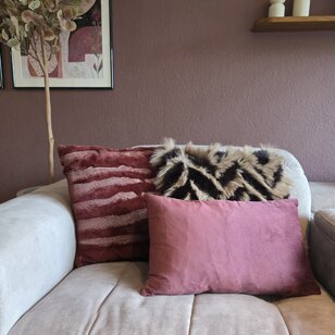 Sierkussen Furry Elegant | 45x45 cm | Polyester