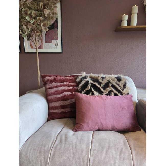 Sierkussen Furry Elegant | 45x45 cm | Polyester