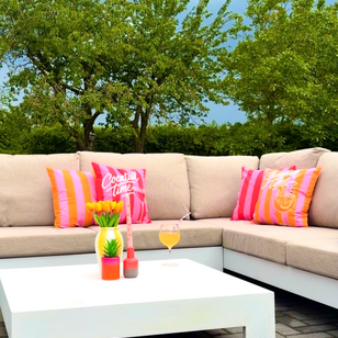 Sierkussen Summer Time | 45x45 cm | Katoen/Polyester