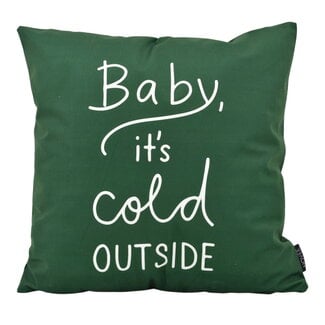 NOVÉE Sierkussen Cold Outside | 45x45 cm | Katoen/Polyester