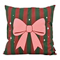 Sierkussen Candy Bow Christmas | 45x45 cm | Katoen/Polyester