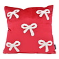 Sierkussen Velvet Bows | 45x45 cm | Velvet/Polyester