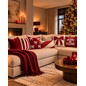 Sierkussen Velvet Bows | 45x45 cm | Velvet/Polyester