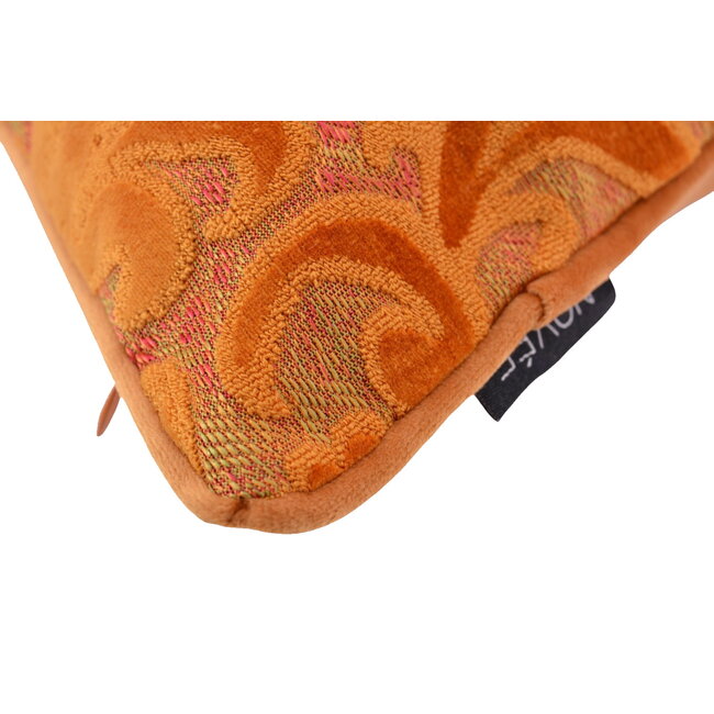 Sierkussen Heritage Terracotta | 45x45 cm | Velvet/Polyester