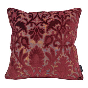 Sierkussen Heritage Burgundy | 45x45 cm | Velvet/Polyester