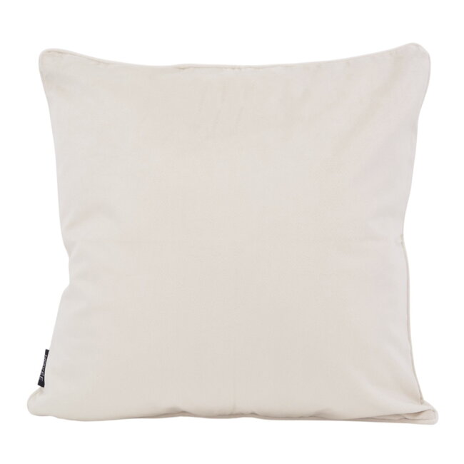 Sierkussen Heritage Ivory | 45x45 cm | Velvet/Polyester