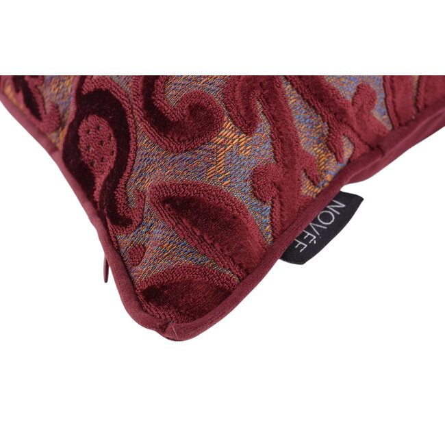 Sierkussen Heritage Burgundy | 30x50 cm | Velvet/Polyester