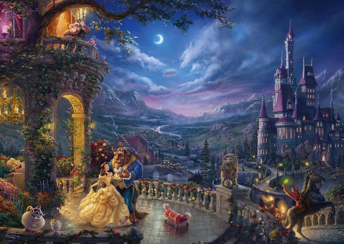 Thumbnail van een extra afbeelding van het spel Disney: Beauty and the Beast