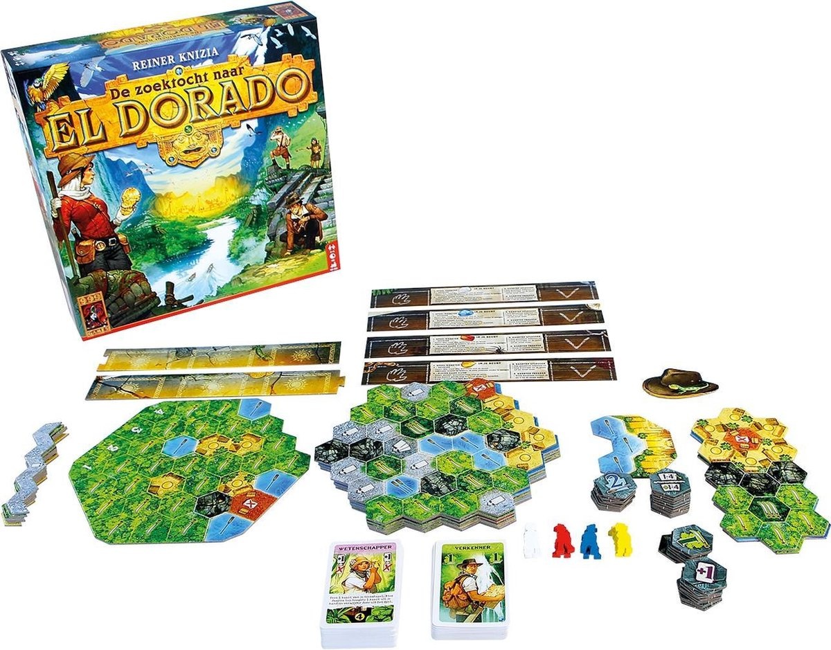 De Zoektocht naar El Dorado - Bordspel - Valhalla Boardgames