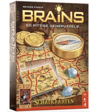 999 Games Brains: Schatkaarten (NL)